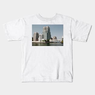 Waterfront Tokyo, Japan Kids T-Shirt